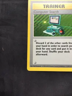 Pokemon Cards: Base Set Shadowless Rare: Computer Search 71/102 - Image 5