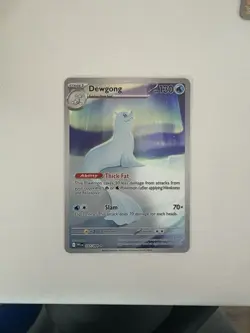 Pokemon TCG Dewgong 097/094 Illustration Rare Phantasmal Flames - PACK FRESH - Image 1