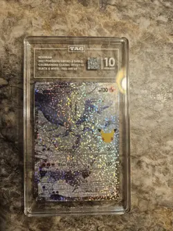 TAG 10 Pokemon Reshiram #113/114 Celebrations Classic Collection AR GEM MINT - Image 1