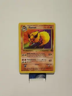 Flareon 19/64 Jungle Non Holo Rare - Pokemon TCG Vintage WOTC - LP Condition - Image 1