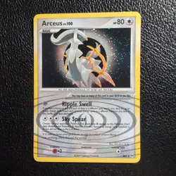 2009 Pokemon Platinum Normal Arceus - Holo AR5 LP - Image 1