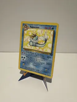 Pokemon TCG - Vaporeon - 28/64 - Rare Unlimited - Jungle Unlimited LP - Image 1