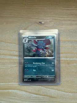 Sneasel 020 Weavile 021 Pokemon TCG Mega Evolution Phantasmal Flames Promos NM - Image 1