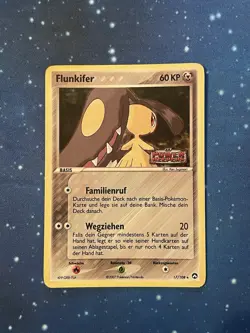 2007 Pokemon FLUNKIFER REV. HOLO EX POWER KEEPERS STAMP Excellent GERMAN 17/108 - Image 1