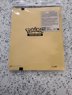 Pokemon Pikachu Ultra Pro 9 Pocket Pro Binder New Factory Sealed - Image 4