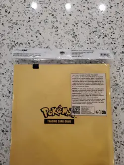 Pokemon Pikachu Ultra Pro 9 Pocket Pro Binder New Factory Sealed - Image 5