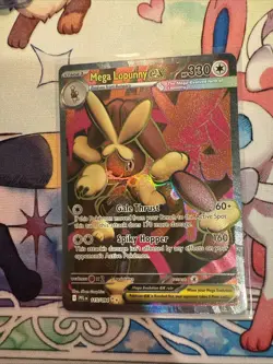 Pokemon TCG Mega Lopunny ex 115/094 Ultra Rare ME02: Phantasmal Flames MINT/NM - Image 2