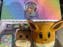 Pokemon TCG Opened Prismatic Evolutions Super Premium Collection Box. NO PACKS - Image 1
