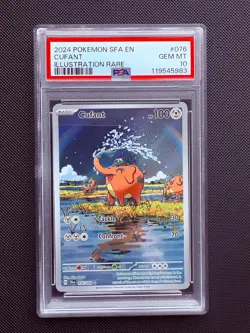 Cufant IR - Pokemon SV Shrouded Fable - 076/064 - PSA 10 Gem Mint - Image 1