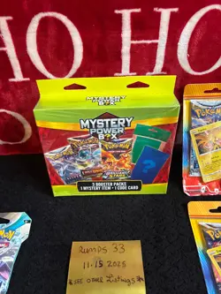 Large Sealed Pokemon Lot, mixed sets, Mystery Power Box - Image 2