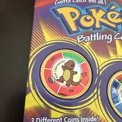 Pokemon Vintage Battling Coin Game Battle Coins 1999 Collectable Hasbro - Image 5
