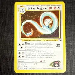 Erika's Dragonair - 4/132 [Gym Heroes] Pokemon TCG - Unlimited HOLO RARE - Image 4
