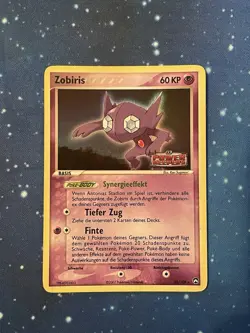 2007 Pokemon ZOBIRIS REVERSE HOLO EX POWER KEEPERS STAMP Excellent GERMAN 22/108 - Image 1
