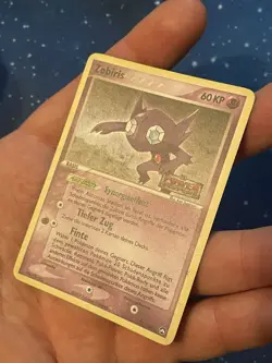 2007 Pokemon ZOBIRIS REVERSE HOLO EX POWER KEEPERS STAMP Excellent GERMAN 22/108 - Image 2