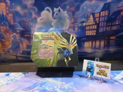 Pokemon TCG Azure Legends Tin - Xerneas EX - Factory Sealed - Image 1