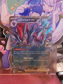 Pokemon TCG Journey Together N's Zoroark EX 098/159 Double Rare - Image 1