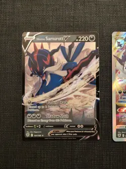 Pokemon Hisuian Samurott V & VSTAR Astral Radiance 101/189 & 102/189 Ultra Rare - Image 2