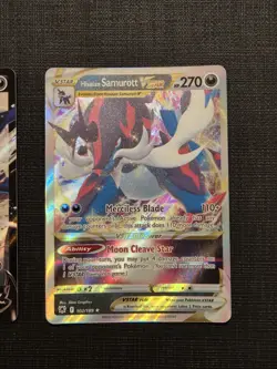 Pokemon Hisuian Samurott V & VSTAR Astral Radiance 101/189 & 102/189 Ultra Rare - Image 3