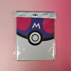 BINDER POKEMON 9-POCKET PORTFOLIO MASTER BALL DESIGN - Image 1