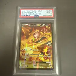 Pokemon TCG Charizard EX XY121 Black Star Promo Holo 2016 PSA 8 - Image 1