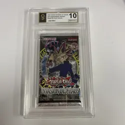 2023 YUGIOH INVASION OF CHAOS 25TH ANNIVERSARY REPRINT BOOSTER PACK SEALED - Image 1