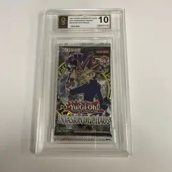 2023 YUGIOH INVASION OF CHAOS 25TH ANNIVERSARY REPRINT BOOSTER PACK SEALED - Image 1