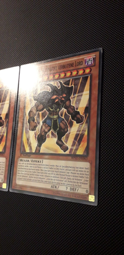 Yu-Gi-Oh! 3x Exodius d. ult. verbotene Lord, Mil1-DE007/BP02, C., 1.A., EX/EX/GD - Image 5