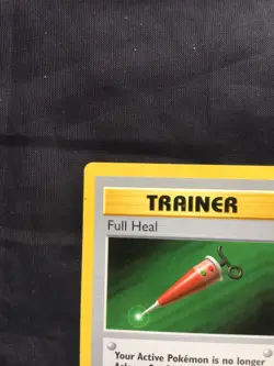 Pokemon Cards: Base Set 1st Edition Uncommon: Full Heal 82/102 - Image 2