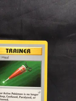 Pokemon Cards: Base Set 1st Edition Uncommon: Full Heal 82/102 - Image 3