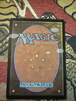 Mtg Magic Ravnica Isperia Supreme Judge Misprint Error Missing Ink Back Card - Image 2