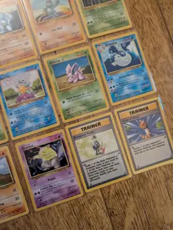 24 Pokemon Base Set Cards 1998 Bundle Rare - Image 3