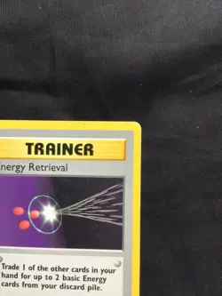 Pokemon Cards: Base Set 1st Edition Uncommon: Energy Retrieval 81/102 - Image 3