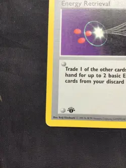 Pokemon Cards: Base Set 1st Edition Uncommon: Energy Retrieval 81/102 - Image 5