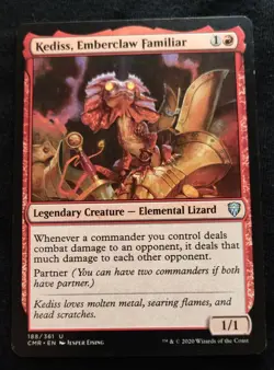 Kediss, Emberclaw Familiar Commander Legends Regular MTG Card Lightly Played - Image 1