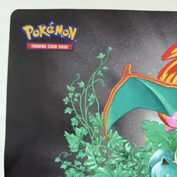 2019 Pokemon Trading Card Game Play Mat Charizard Blastoise Venasaur - Image 2