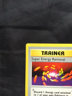 Pokemon Cards: Base Set Shadowless Rare: Super Energy Removal 79/102 - Image 2