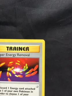 Pokemon Cards: Base Set Shadowless Rare: Super Energy Removal 79/102 - Image 3
