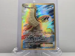 Pokemon TCG XY Evolutions Pidgeot EX 104/108 Full-Art Ultra Rare Holo Card - Image 1