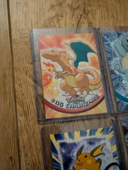 12 x Rare Topps Pokemon Vintage Cards Inc Film TV Editions 1998 Charizard - Image 3