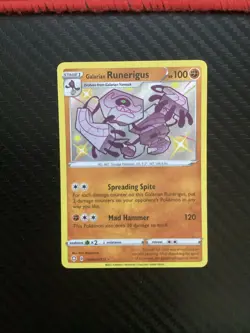 Galarian Runerigus SV066/SV122 - Pokemon Shining Fates SWSH Shiny Rare Card - NM - Image 1