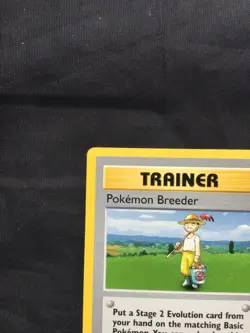 Pokemon Cards: Base Set 1st Edition Rare: Pokemon Breeder 76/102 - Image 2