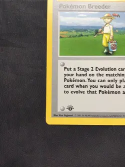 Pokemon Cards: Base Set 1st Edition Rare: Pokemon Breeder 76/102 - Image 5
