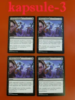 4x Liliana's Triumph (LP-NM) | War of the Spark | MTG Magic Cards - Image 1