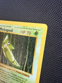Pokemon Metapod 54/102 1st Edition Shadowless Base Set Card Unplayed Near Mint - Image 4