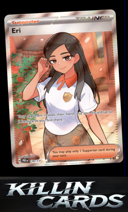 Eri 136/131 Pokemon Ultra Rare SV: Prismatic Evolutions Card NM - Image 1