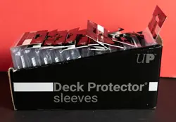 NEW 600 Ultra PRO Deck Protector Sleeves Pro-Gloss Standard Card Clear 66 x 91mm 74427826895 - Image 2
