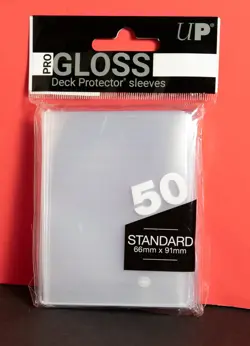 NEW 600 Ultra PRO Deck Protector Sleeves Pro-Gloss Standard Card Clear 66 x 91mm 74427826895 - Image 4