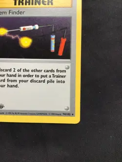 Pokemon Cards: Base Set 1st Edition Rare: Item Finder 74/102 - Image 4