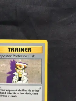 Pokemon Cards: Base Set 1st Edition Rare: Impostor Professor Oak 73/102 - Image 3
