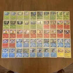 Pokemon 25th Anniversary McDonalds Promo Complete Master Set Holo+Non 50 cards - Image 1